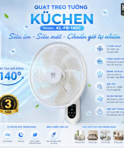 Quạt treo tường BLDC 14INCH KL-FB-14DC